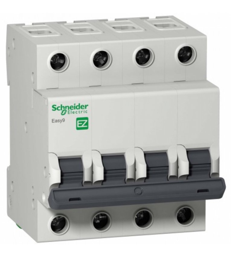 Автоматический выключатель Schneider Electric EZ9F34406 Easy9, 4p, 6A - EZ9F34406
