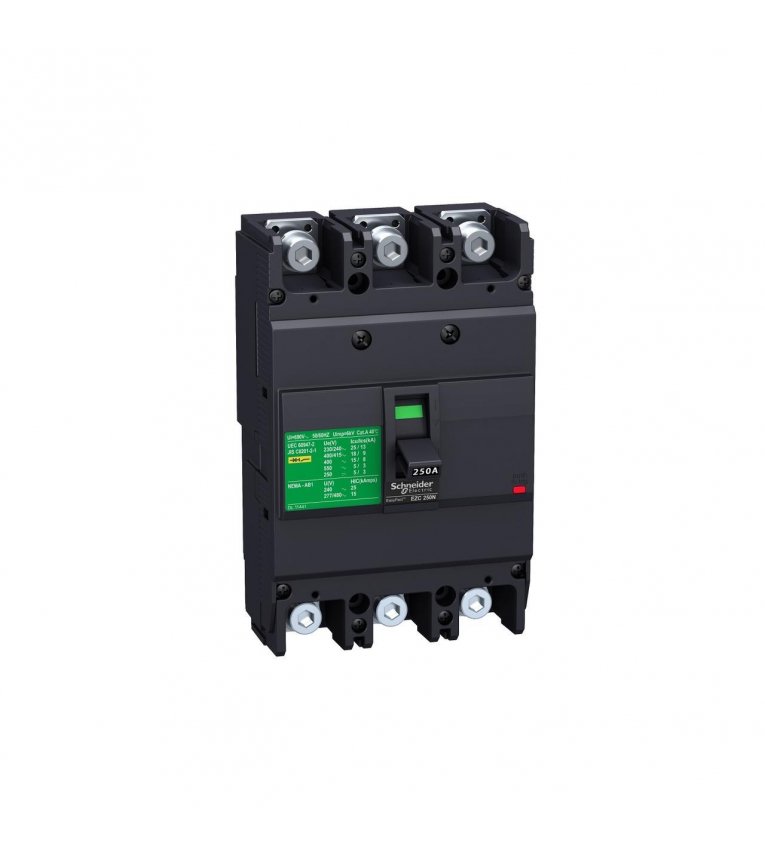 Автоматичний вимикач Schneider Electric EZC250N 3P3T 25кА 125А - EZC250N3125