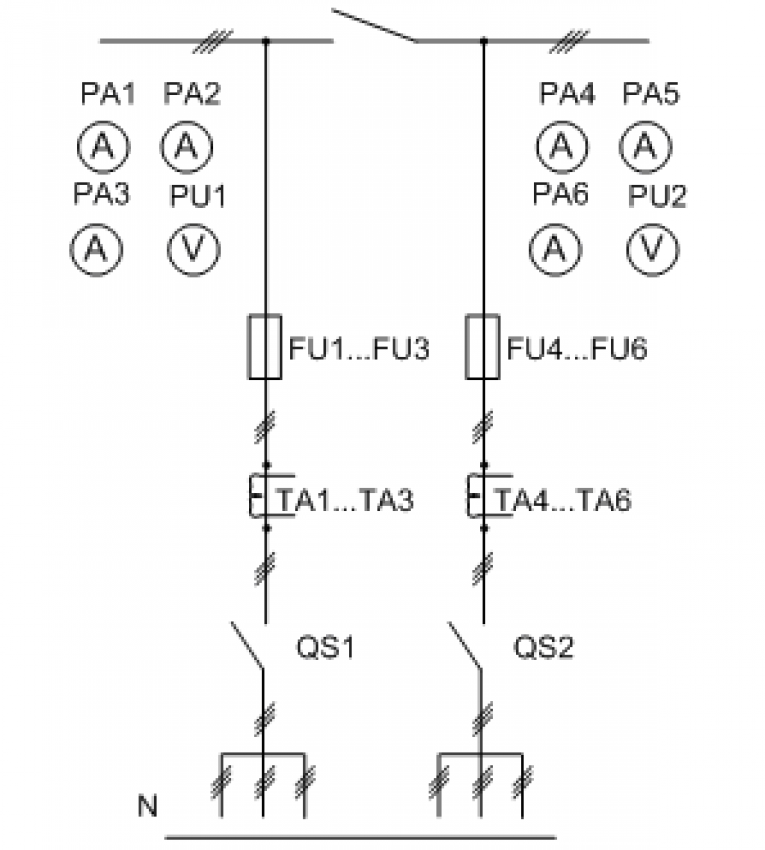ЩО-70 1-86 панель ввідно-секційна серії CPN Platinum electric - ptp100318
