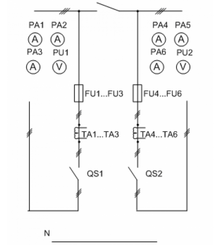 ЩО-70 1-87 панель ввідно-секційна серії CPN Platinum electric - ptp100319