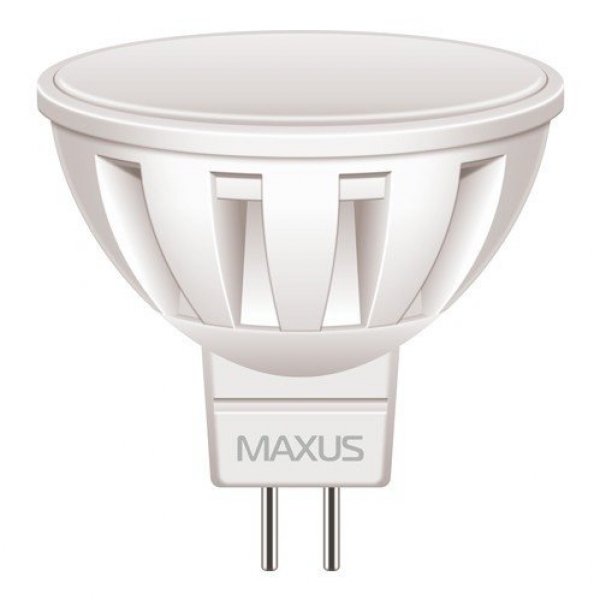 Лампа світлодіодна LED-289 MR16 5Вт Maxus 3000K, GU5.3 - 1-LED-289