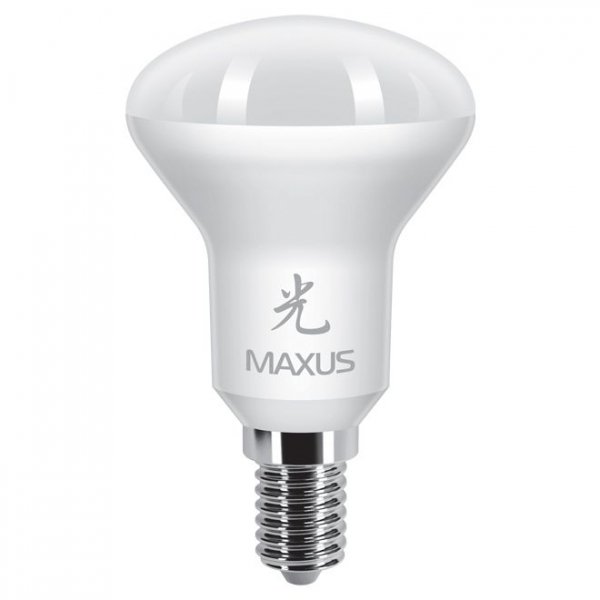 Світлодіодна лампа 1-LED-363 R63 7Вт Maxus 3000K, E27 - 1-LED-363