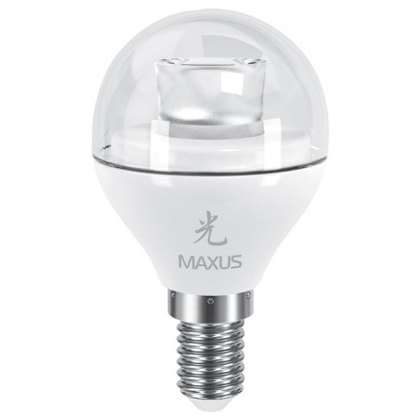 Led лампа 1-LED-432 G45 4Вт Maxus 5000K, E27 - 1-LED-432