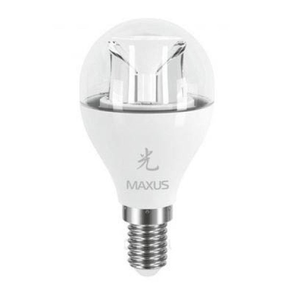 Лампа светодиодная 1-LED-434 G45 6Вт Maxus 5000K, E14 - 1-LED-434
