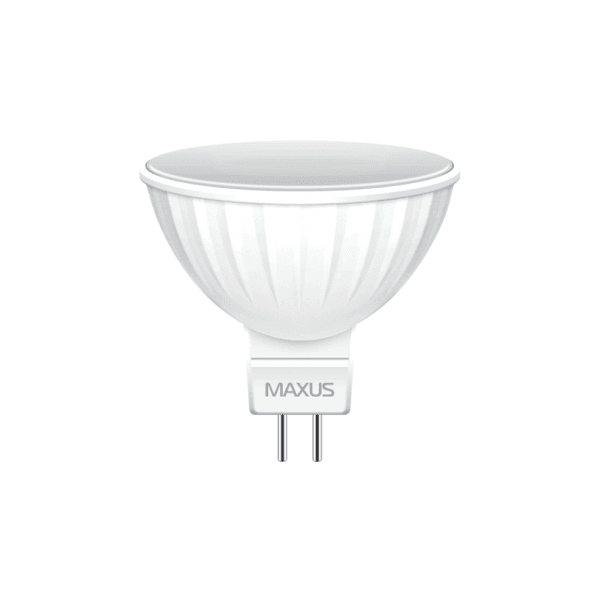 Лампа LED 1-LED-510 MR16 3Вт 4100К, GU5.3 Maxus - 1-LED-510