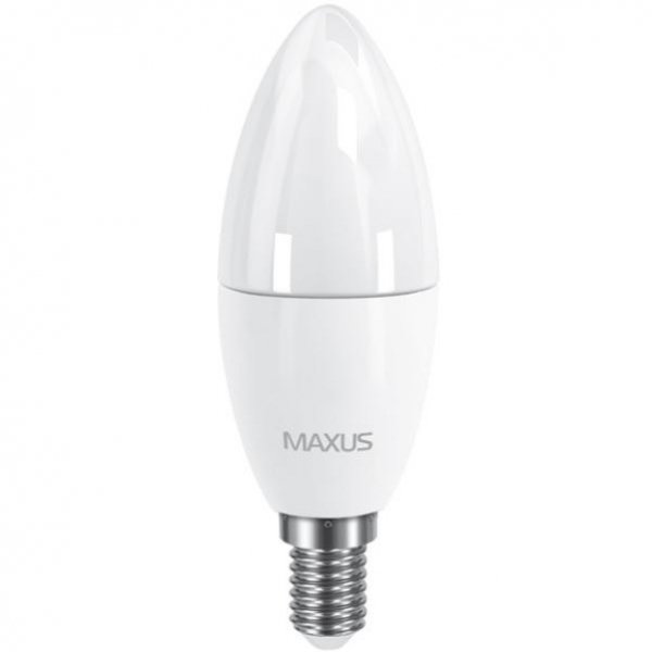 Набір ламп C37 6Вт Maxus 4100К, Е14 - 2-LED-534