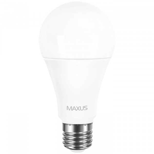 Лампочка світлодіодна 1-LED-564-P А65 12Вт Maxus 4100К, Е27 - 1-LED-564-P