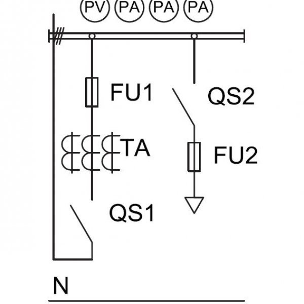 ЩО-90 2204 У3 1000А вводно-распределительная панель щитов серии CPN - ptp100399