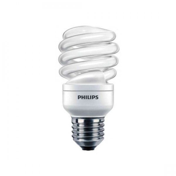 Эконом лампа 15 Вт, E27, Philips Econ Twister 2700K - 10102521