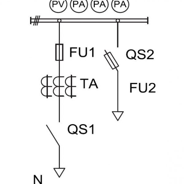 ЩО-90 2223 У3 630А вводно-розподільна панель щитів серії CPN - ptp100413
