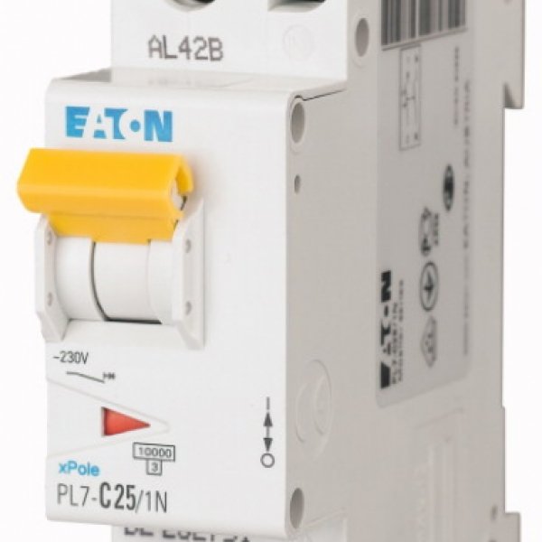 PL7-C20/1N автоматичний вимикач EATON (Moeller) - 262750