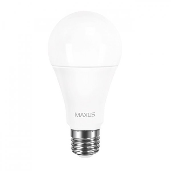 Набор LED ламп А65 12Вт Maxus 4100К, Е27 (3шт.) - 3-LED-564-P