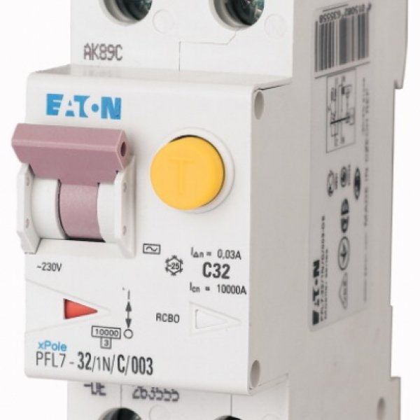 PFL7-32/1N/C/003-DE диференційний автоматичний вимикач EATON (Moeller) - 263555