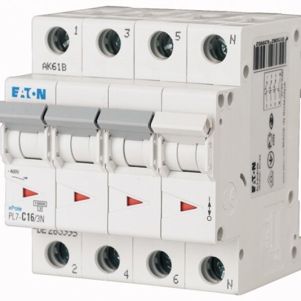 PL7-C20/3N автоматичний вимикач EATON (Moeller) - 263996