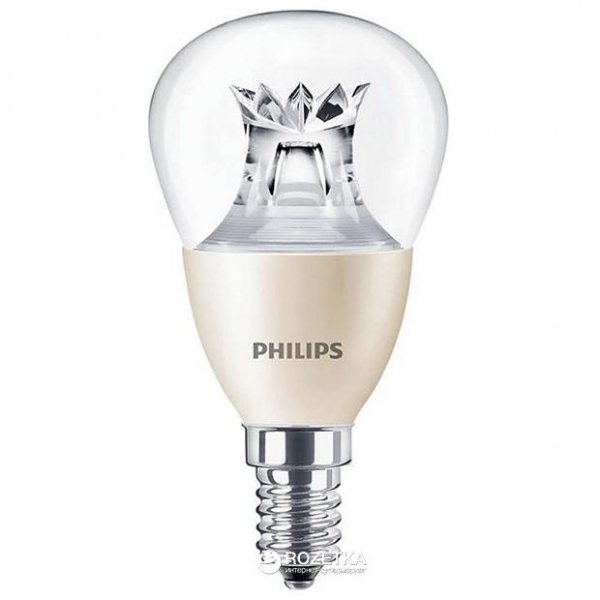 LED лампа MAS LEDlustre DT P48 CL 4Вт 2700К, Е14 Philips - 929001140002