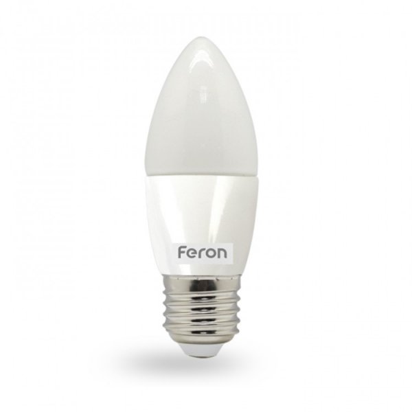 Светодиодная лампа Feron 4494 LB-97 7Вт 2700К C37 Е14 - 4494