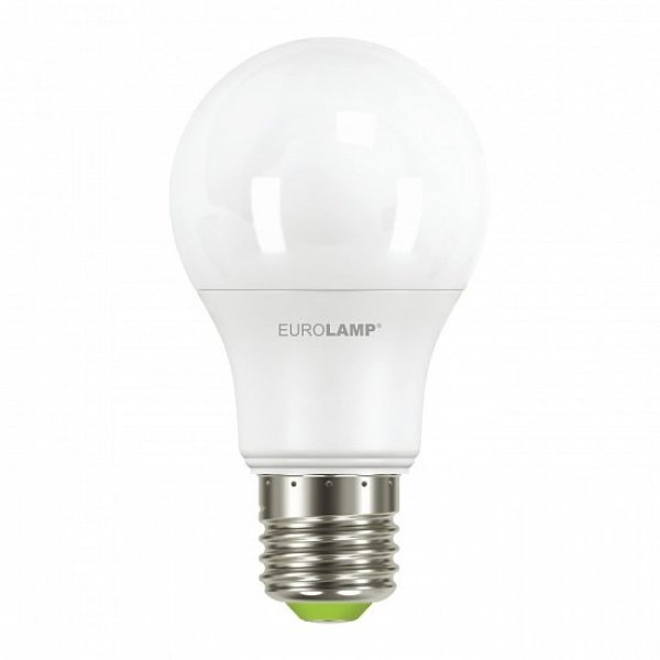 Светодиодная лампа Eurolamp LED-A60-10273(P) Eco 10Вт 3000К A60 Е27 - LED-A60-10273(P)