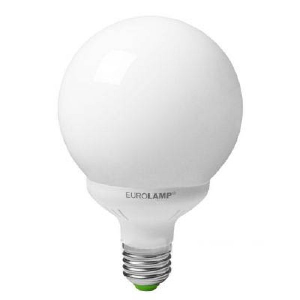 Светодиодная лампочка G105 5,5Вт Eurolamp 2700К, E27 - LED-G105-5.5W/2700