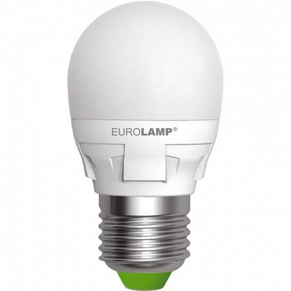 Светодиодная лампочка TURBO G45 5Вт Eurolamp 4000K, E14 - LED-G45-05144(T)