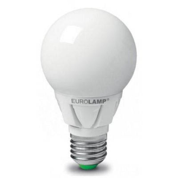 LED лампа TURBO G60 7Вт Eurolamp 3000К шар, E27 - LED-G60-07273(T)