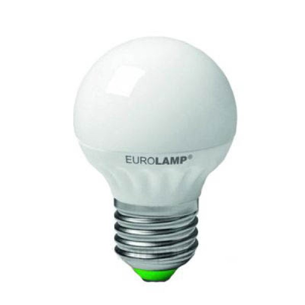 Светодиодная лампа G60 7Вт Eurolamp 4100К, E27 - LED-G60-7W/E27/4100