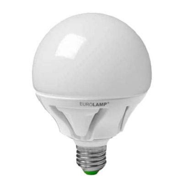 Лампочка LED TURBO Globe G95 15Вт Eurolamp 3000K, E27 - LED-GL-15273(T)