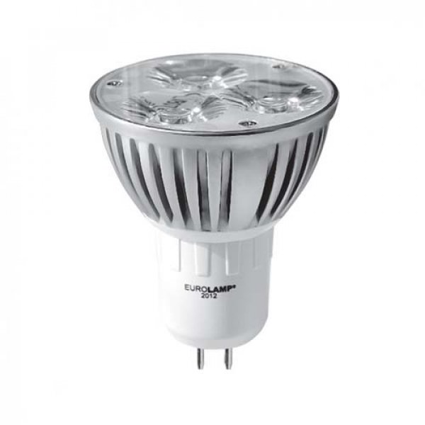 LED лампочка MR16 4,8Вт 2700K, GU5.3 Eurolamp - LED-HP-GU5.3/27