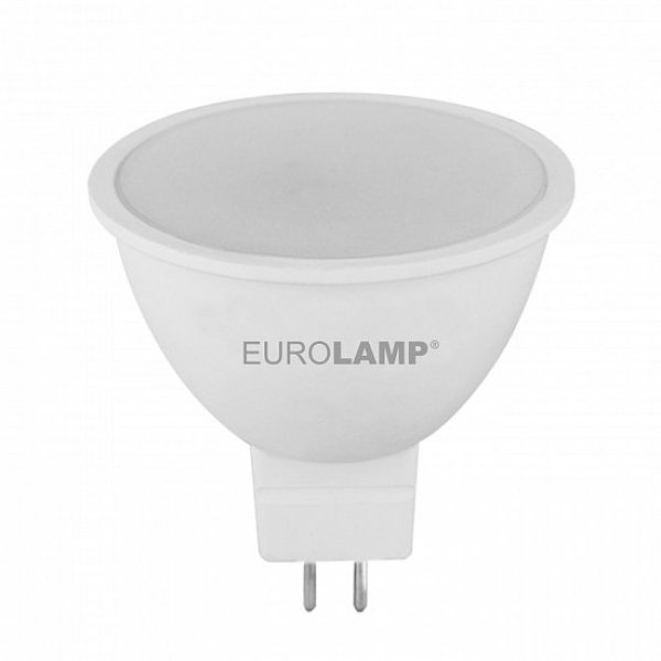 LED лампа Eurolamp LED-SMD-05534 (N) Eco серія «Е» Dimmable MR16 5Вт 4000К GU5.3 - LED-SMD-05534(N)dim
