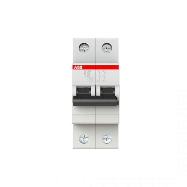 Автоматический выключатель ABB SH202-B40 тип B 40А - 2CDS212001R0405