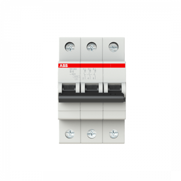 Автомат выключатель ABB SH203-B6 тип B 6А - 2CDS213001R0065