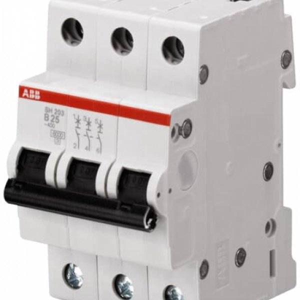 Автоматичний вимикач ABB SH203-B63 тип B 63А - 2CDS213001R0635