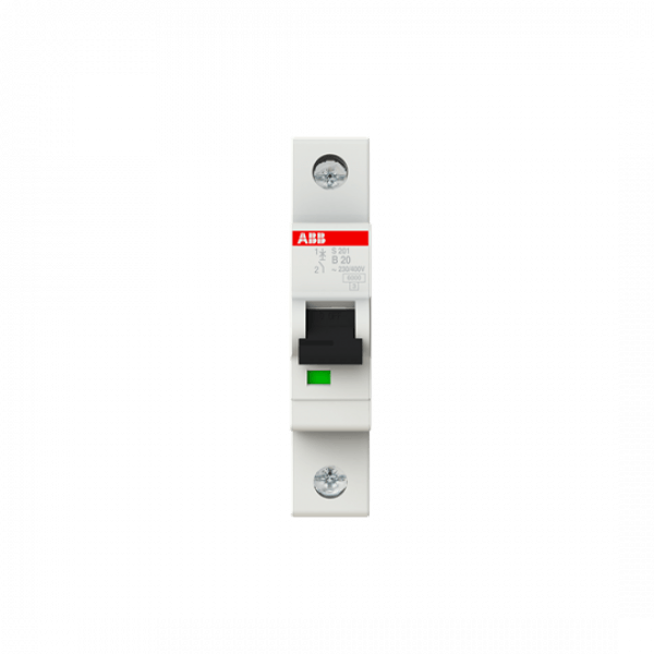 Електроавтомат ABB S201-B20 тип B 20А - 2CDS251001R0205