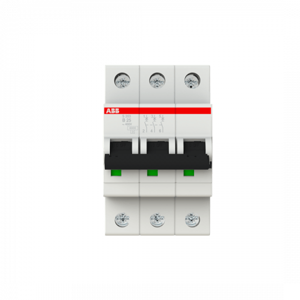 Защитный выключатель ABB S203-B25 тип B 25А - 2CDS253001R0255