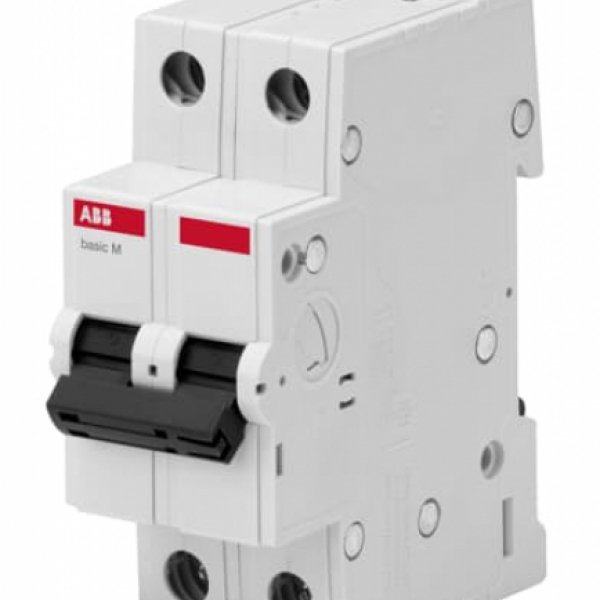 Автоматичний вимикач ABB BASIC M 2Р 10А 4,5kA - 2CDS642041R0104