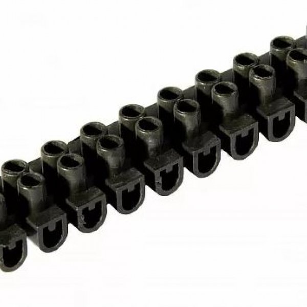 Клеммные колодки 10 мм / 10А черная АСКО-УКРЕМ - A0130040023