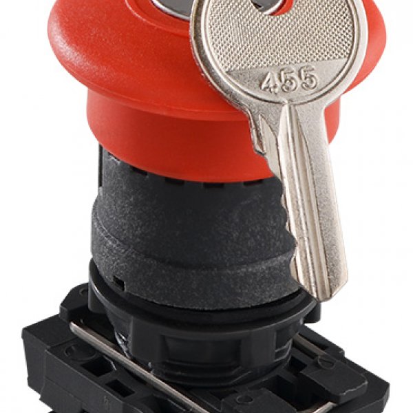 TB5-AS142 Кнопка безпеки. Повернення ключем АСКО-УКРЕМ - A0140010162