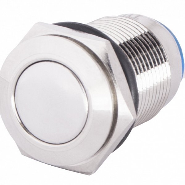 TYJ 16-311 Кнопка металлическая с фиксацией 1NO+1NC АСКО-УКРЕМ - A0140010090