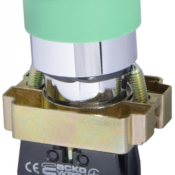 XB2-BC31 Кнопка 'грибок' (d 40 мм) 'Старт' зеленый АСКО-УКРЕМ - A0140010052
