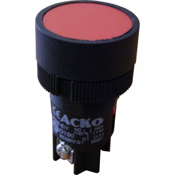 XB2-EH145 Кнопка 'Стоп' червона з фіксацією (NO+NC) АСКО-УКРЕМ - A0140010043