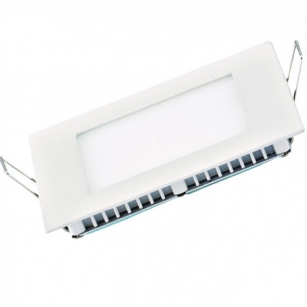 Квадратний стельовий світильник DELUX CFR LED 10 4100К 6Вт 220В - 90006812
