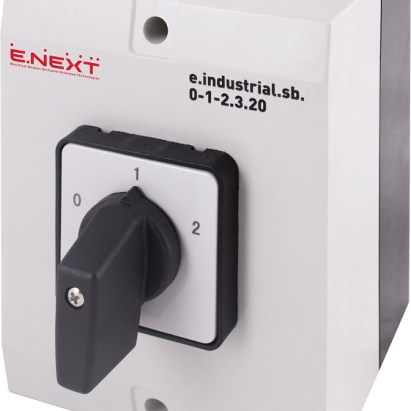 Пакетний перемикач i0360015 e.industrial.sb.0-1-2.3.20, E.NEXT - i0360015