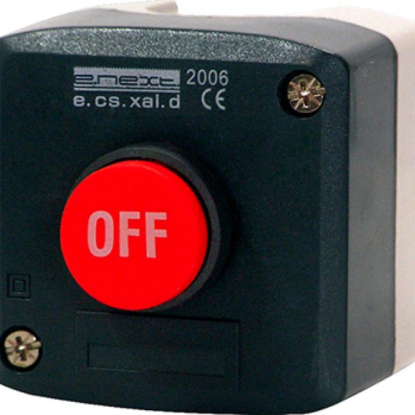Пост управління з опуклою кнопкою «OFF» E.Next - s006012