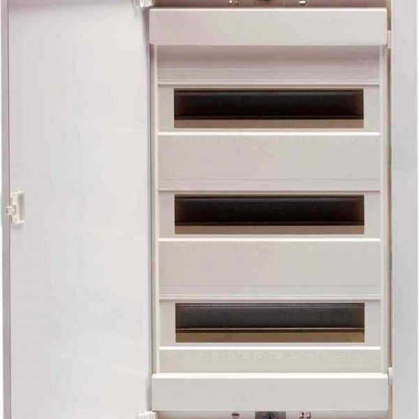 Металопластиковий електрощит ETI 001101185 ECG42 PO 36+6 М з білими дверцятами - 1101185
