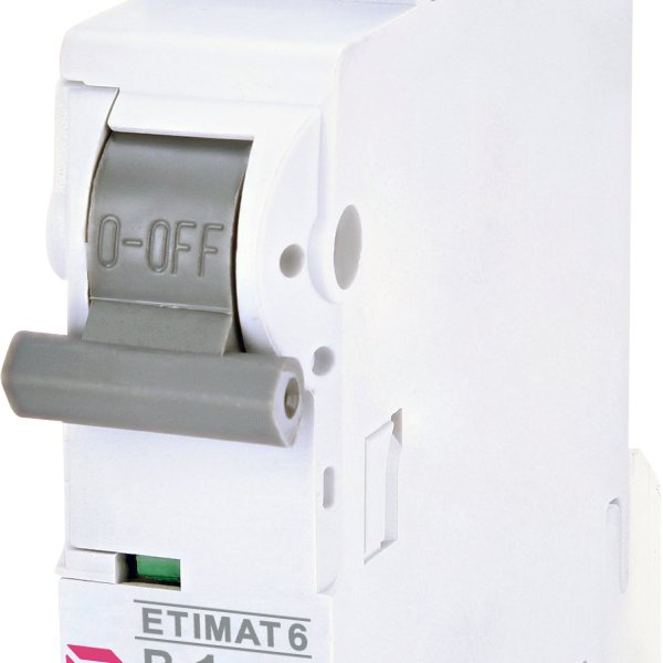 Автоматичний вимикач ETI 002111509 ETIMAT 6 1p B 1А (6 kA) - 2111509