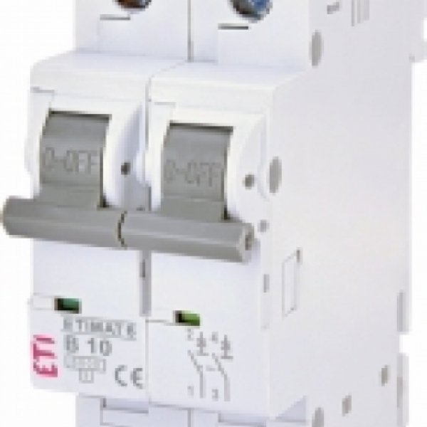 Автоматичний вимикач ETI 002113514 ETIMAT 6 2p В 10А (6 kA) - 2113514