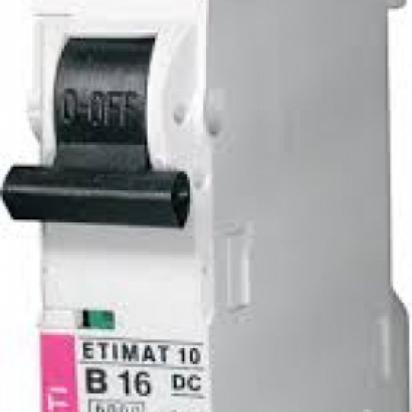Автоматичний вимикач ETI 002137701 ETIMAT 10 DC 1p C 0.5A (6kA) - 2137701