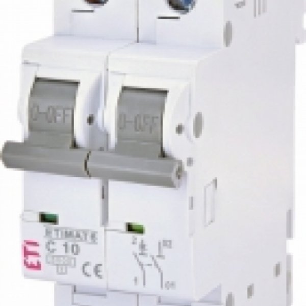 Автоматичний вимикач ETI 002142514 ETIMAT 6 1p+N С 10А (6 kA) - 2142514