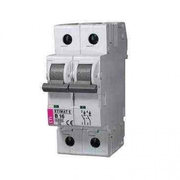 Автоматичний вимикач ETIMAT 6 2p С 20А - 2143517