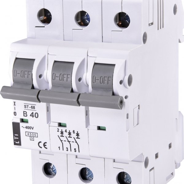 Автоматический выключатель ETI 002171320 ST-68 1p B 40А (4.5 kA) - 2171320