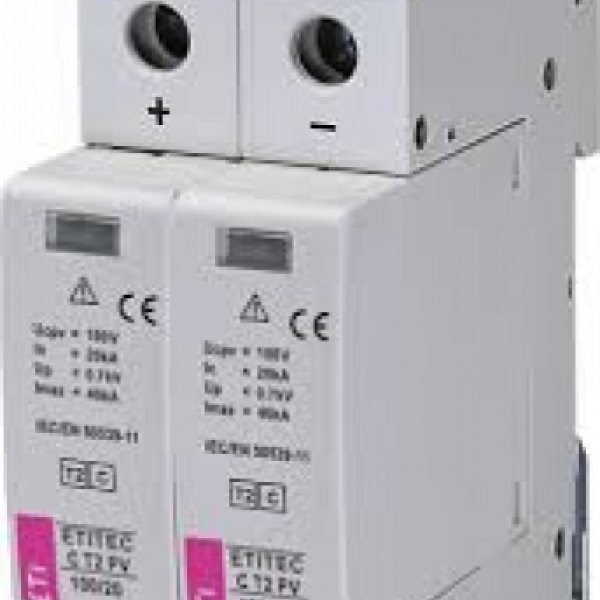 Ограничитель перенапряжения ETI 002445304 ETITEC S C-PV 300/20 для солнечных батарей - 2445304